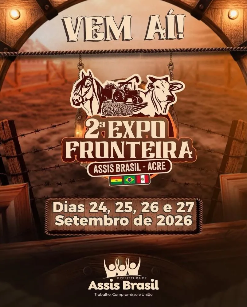 Jerry Correia confirma provas equestres de Laço e Tambor na ExpoFronteira