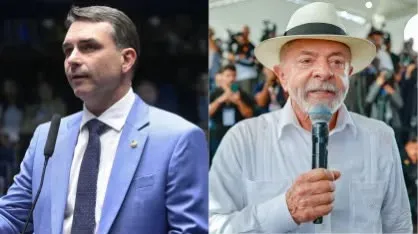 Quaest: Flávio aparece numericamente à frente de Lula pela 1ª vez no 2º turno