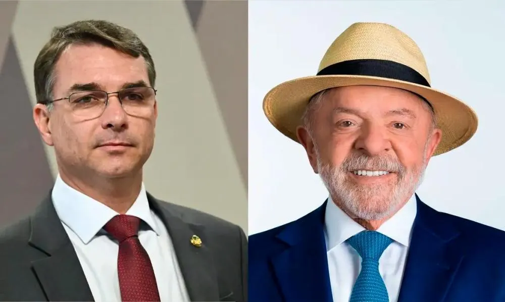 Flávio Bolsonaro tem 53% e Lula 47% no 2º turno, aponta nova pesquisa