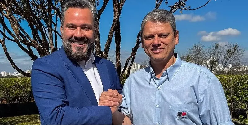 Tarcísio declara apoio a Alan Rick e diz que senador está pronto para governar o Acre