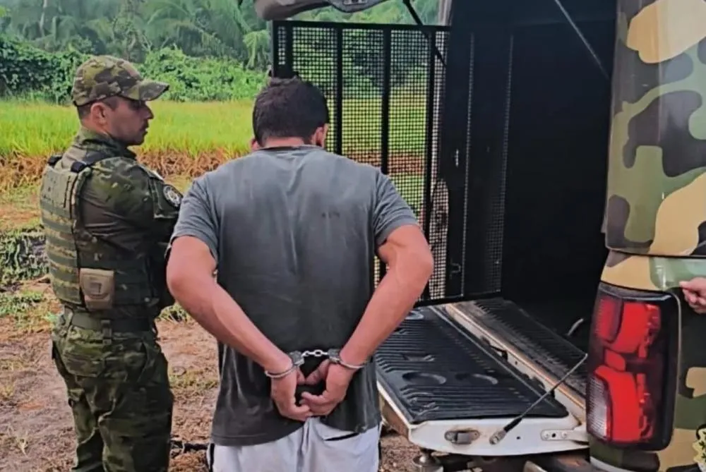 Gefron captura foragido da Justiça durante ação no interior do Acre