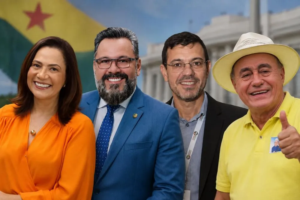 Alan Rick aparece à frente de Mailza Assis em nova pesquisa para o Governo do Acre